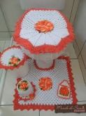Jogo Banheiro Laranjinha